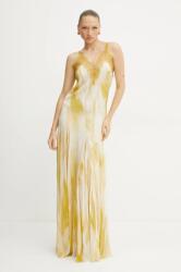 Elisabetta Franchi ruha sárga, maxi, egyenes, ABR5452E2 - sárga 38