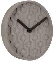Present Time Sötétszürke beton falióra Aniko 31 cm (KA5869DG)