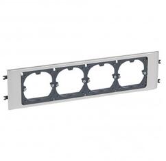 Legrand Support 60 mm fixing centres - pentru DLP Alu capac adancime 85 mm - 4 module (011170)