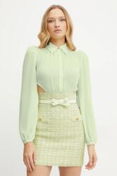 Elisabetta Franchi ruha türkiz, mini, testhezálló, AB69752E2 - türkiz 38