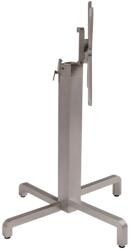 Nardi Szürke-barna alumínium összecsukható asztallap Ibisco 72 cm (54559.00.000)