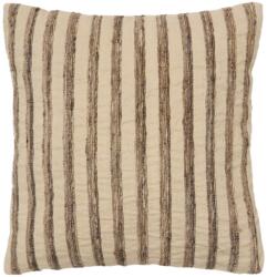 Kave Home Bézs-barna párnahuzat Kave Home Enara 45 x 45 cm (LF-X00008FA10)