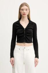 Guess Originals kardigán fekete, női, könnyű, W5GP53 KA0H1 - fekete L