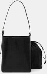 APC A. P. C. bőr táska sac virginie fekete, PXBRU. F61868 - fekete Univerzális méret