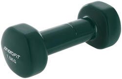 ENERO-Fit Kézi súlyzó, 1, 5 kg - vinyl bevonat, zöld - ENERO-Fit (VIC_338986)