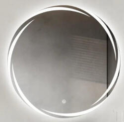 Global Viva AURA MOON fürdőszoba tükör - érintőkapcsolós - AMBIENT LED - KEREK - átmérő 65 cm (83440009)