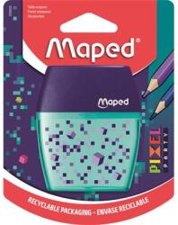 Maped Hegyező, kétlyukú, tartályos, MAPED "Pixel Party Shaker (035022) - mystock
