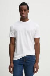 Tommy Hilfiger pamut póló fehér, férfi, sima, MW0MW36657 - fehér XXL