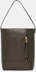 AllSaints bőr táska ALBA HOBO zöld, W110XC - zöld Univerzális méret