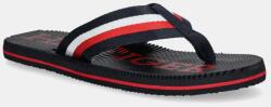 Tommy Hilfiger flip-flop MASSAGE HILFIGER BEACH SANDAL sötétkék, férfi, FM0FM05443 - sötétkék Férfi 40