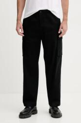 Calvin Klein nadrág férfi, fekete, cargo, LV040EM616 - fekete L