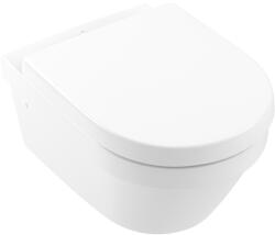  Set vas WC suspendat DirectFlush Villeroy&Boch Omnia Arhitectura cu capac inchidere lenta alb (4694HR01)