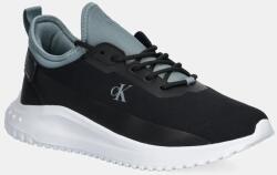 Calvin Klein Jeans sportcipő EVA RUNNER TECH RIPSTOP fekete, férfi, YM0YM01203 - fekete Férfi 44