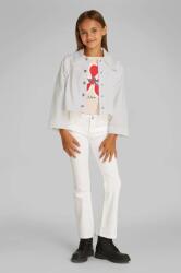 Calvin Klein gyerek farmerkabát - fehér 128