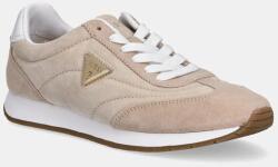 GUESS velúr sportcipő JOGGIN2 bézs, női, FLJJO2 LEA12 - bézs Női 41