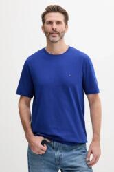 Tommy Hilfiger pamut póló sötétkék, férfi, sima, MW0MW39995 - sötétkék XL - answear - 11 990 Ft
