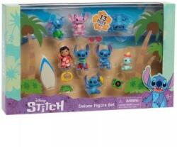 Just Play Stitch: Deluxe figura készlet - 13 db-os (46259-000-1A-004-WB0) - ejatekok