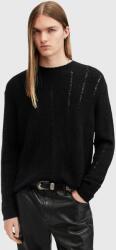 AllSaints gyapjú pulóver HADES férfi, fekete, M047KB - fekete M