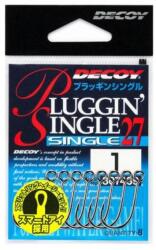 Decoy 27 Pluggin Single #4/0 egyágú horog 6 db/csg (807477)