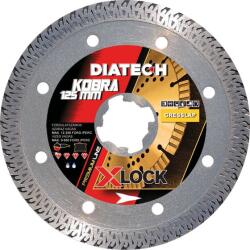 Diatech gyémántárcsa KOBRA 125×22, 2x10 mm (vo125xl)