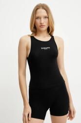 La Mania top fekete, BASIC CROP TOP - fekete 34