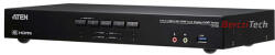 ATEN KVMP Switch USB 3.2 Gen1, 4K HDMI, Dual Display, 4 port - CS1844 (CS1844-AT-G) - berczitech