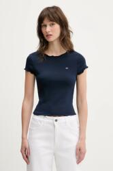 Tommy Jeans t-shirt női, sötétkék, DW0DW20623 - sötétkék XL