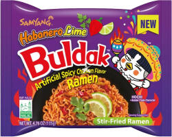 Buldak 100g instant leves habenero-lime