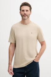 Tommy Hilfiger pamut póló bézs, férfi, sima, MW0MW39995 - bézs XL