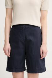 United Colors of Benetton rövidnadrág női, sötétkék, sima, magas derekú, 4CDRD901W - sötétkék 40