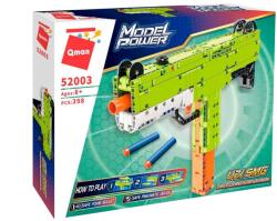 Qman 52003 - UZI Játék géppisztoly - 100% technic-kompatibilis építőjáték - epitojatek