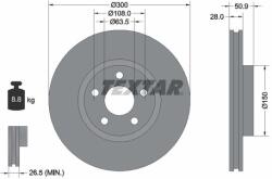 TEXTAR féktárcsa TEXTAR 92283105 for FORD (92283105)