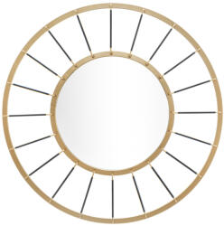 Mauro Ferretti Fali tükör glam sötét ø 81x6, 5 (tükör ø 41, 5)cm (0660400000)