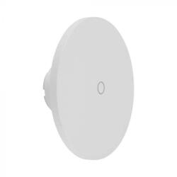 V-TAC 12W led indirekt fali lámpatest kerek, fehér, dimmelhető, 3 az 1-ben - IP65 - 7854