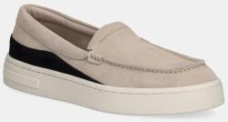 Armani Exchange bőr mokaszin bézs, férfi, XUY011 XV868 U644 - bézs Férfi 44