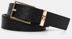 Tommy Hilfiger bőr öv fekete, női, AW0AW16834 - fekete 85