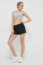 PUMA edzős rövidnadrág Performance fekete, sima, közepes derékmagasságú, 522354 - fekete M