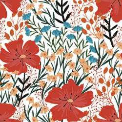 POL-MAK Pipacs Wild Flowers szalvéta 20 db-os 33x33 cm PKK049963 (PKK049963)