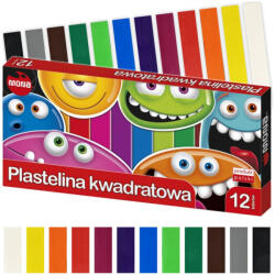 St. Majewski Gyurma, 12 szín, négyzetes tégelyben, MONA (MO-PLX-0111-XXX-MONA-XX)