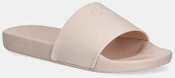 Calvin Klein Jeans papucs SLIDE MONOGRAM TPU bézs, női, YW0YW01715 - bézs Női 37