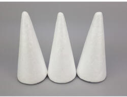  Polisztirol kúp 14, 5cm 3db/cs - papelito