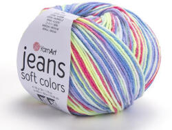 YARNART Jeans Soft Colors fonal 6207 - Élénk színárnyalat