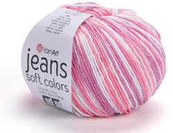 YARNART Jeans Soft Colors fonal 6206 - Pink színárnyalat