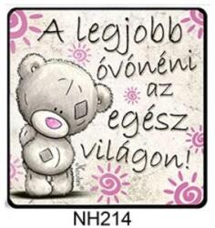  Hűtőmágnes - A legjobb óvónéni - Ajándék ötlet Óvónéninek (NH214 05.26)