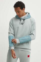 HUGO BOSS felső szürke, férfi, sima, kapucnis, 50516719 - szürke XL