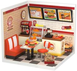 Rolife Puzzle 3D, Minicasuta DIY Yum Yum Burgers, plastic, RolIfe, 110 piese