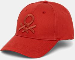 United Colors of Benetton baseball sapka piros, férfi, sima, 6WEPUA00Z - piros Univerzális méret