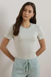 Lauren Ralph Lauren pamut póló női, 200963889 - kék XL
