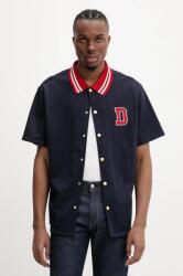 Drôle de Monsieur ing La Chemise Drule Sport férfi, sötétkék, relaxed, G-SH221-PL160-NY - sötétkék L