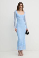 Bardot ruha maxi, egyenes, 58682DB - kék XL
